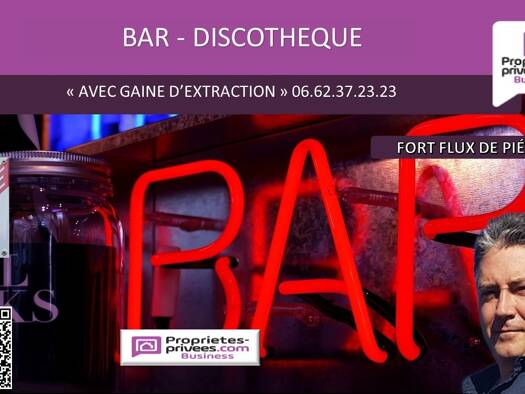 Bar / Café à vendre Fonds de commerce 132 000 € 85 m² d'espace de restauration Ainay Lyon 2ème arrondissement 69002