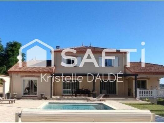 Villa à vendre 679 000 € 6 pièces 5 chambres 220 m² 2 200 m² de terrain Saint-Martial - Le Fau Montauban 82000