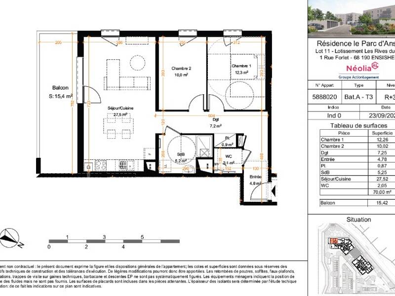 Maison à louer, 70m², ENSISHEIM