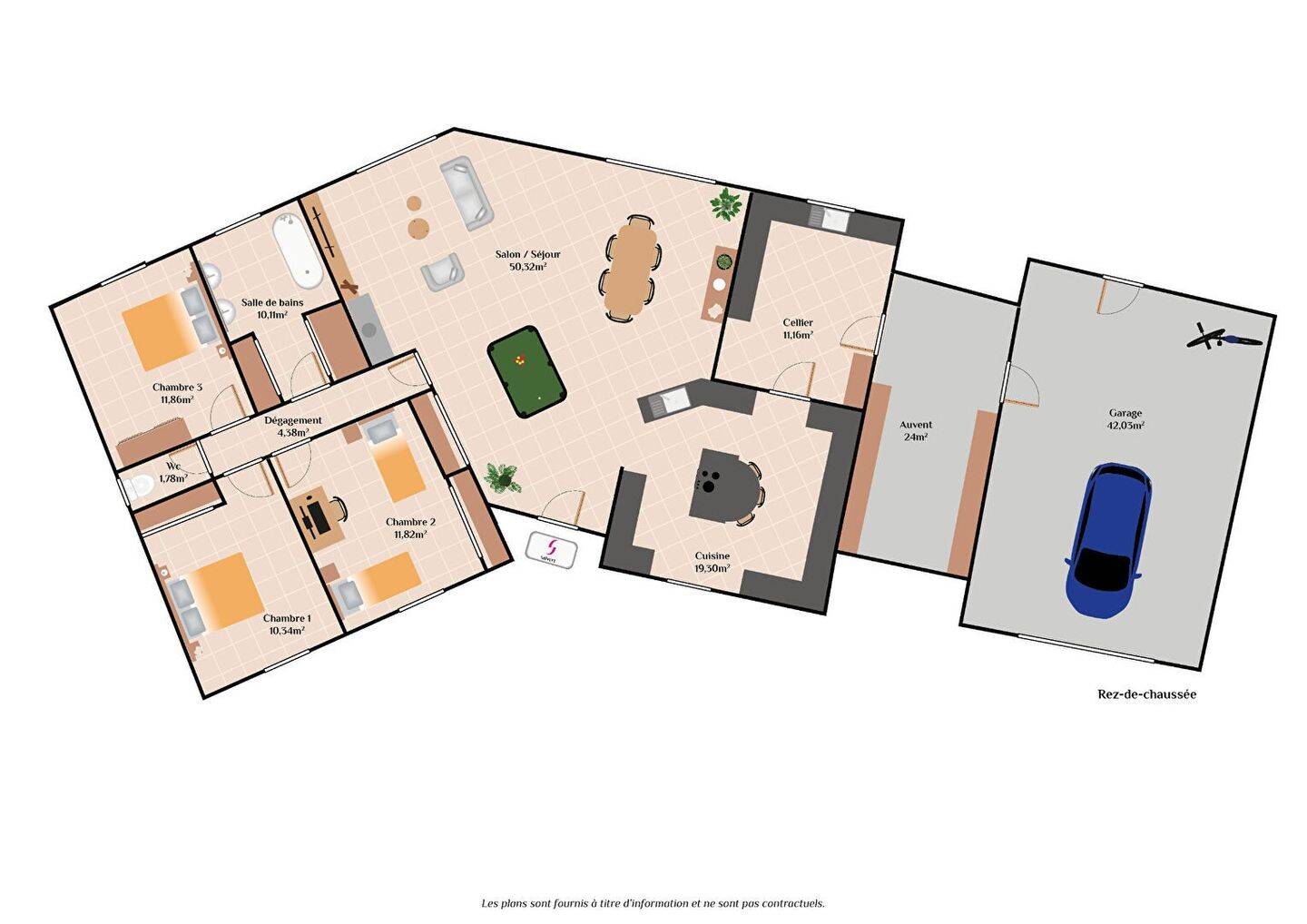 Maison à vendre, 131m², LE FENOUILLER