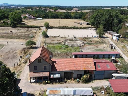 Ferme à vendre 375 000 € 4 pièces 4 chambres 200 m² 110 000 m² de terrain Le Centre-Centre Ville Roanne 42300