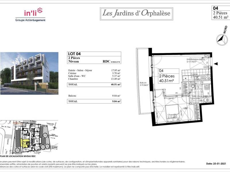 Maison à louer, 41m², VITRY SUR SEINE