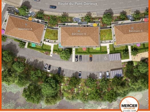 Appartement à vendre - neuf 430 000 € 4 pièces 3 chambres 93,4 m² Lozanne 69380