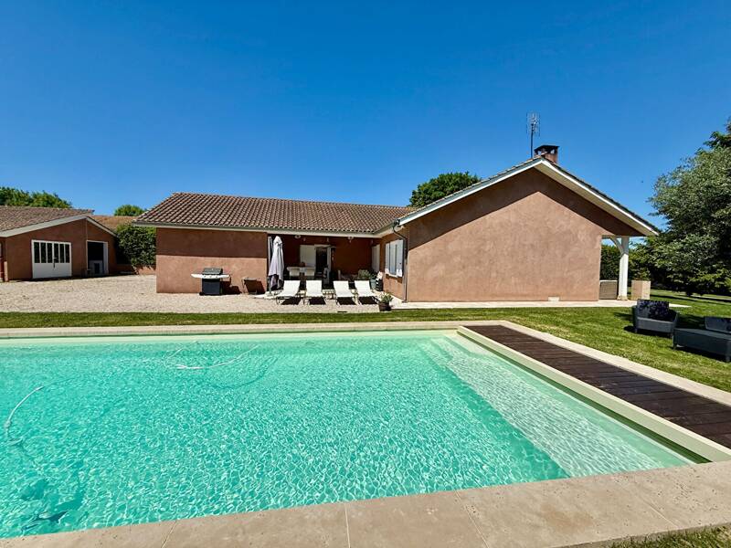 Maison à vendre, 130m², SAINT DIDIER SUR CHALARONNE