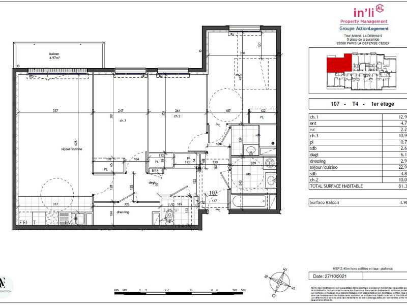 Maison à louer, 81m², CHOISY LE ROI