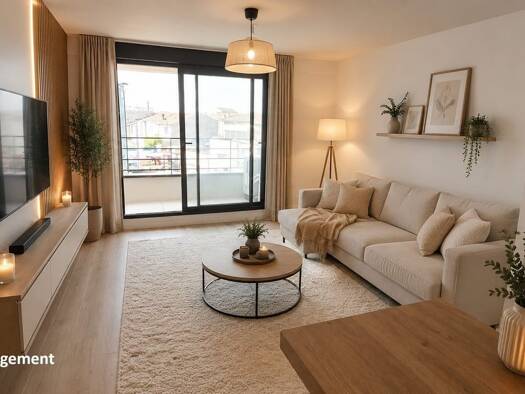 Appartement à vendre 198 000 € 2 pièces 1 chambre 44 m² Étage 2/4 Bordeaux Sud Bordeaux 33800