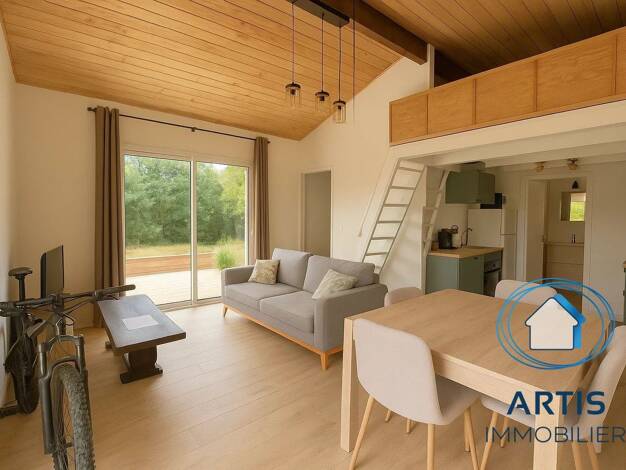 Maison à vendre 381 600 € 2 pièces 1 chambre 40 m² 1 070 m² de terrain Saint-Pée-sur-Nivelle 64310