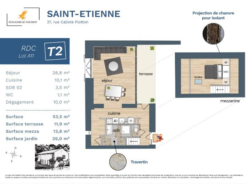 Maison à vendre, 38m², SAINT ETIENNE