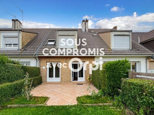 Maison à vendre 203 500 € 4 pièces 3 chambres 100 m² 218 m² de terrain Dernier Sou-Langevin-Charles de Gaulle Boulogne-sur-Mer 62200