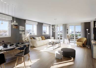 Appartement à vendre 495 500 € 5 pièces 4 chambres 112 m² Champs-sur-Marne 77420