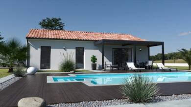 Maison de plain-pied à vendre 174 246 € 5 pièces 4 chambres 91 m² 500 m² de terrain Cologne 32430