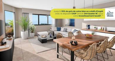Appartement à vendre - Neuf 489 000 € 4 pièces 3 chambres 75 m² disponible à partir du 30/06/2026 Saint-Paul 97460