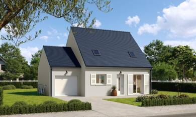 Terrain avec maison neuve à vendre 371 793 € 5 pièces 3 chambres 90 m² 677 m² de terrain Soignolles-en-Brie 77111