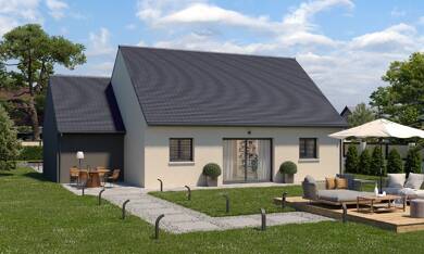 Terrain avec maison neuve à vendre 188 700 € Oisseau 53300