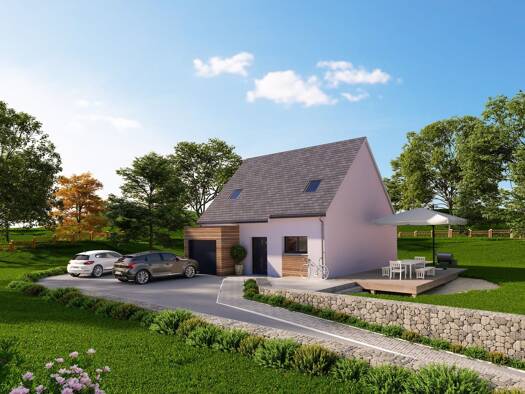 Terrain avec maison neuve à vendre 269 000 € 4 pièces 3 chambres 84,6 m² 814 m² de terrain Flixecourt 80420