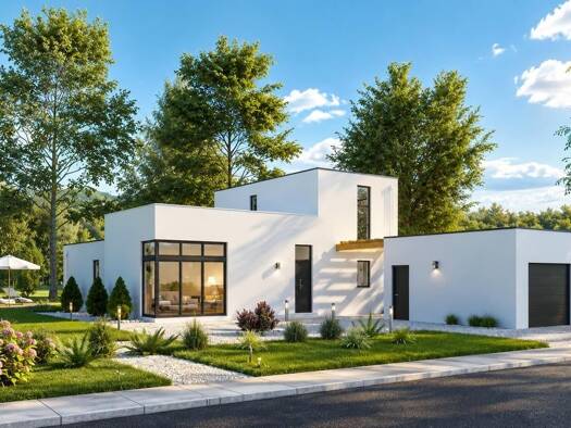 Terrain avec maison neuve à vendre 442 220 € 4 pièces 3 chambres 105 m² 303 m² de terrain Saint-Rogatien 17220