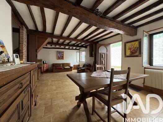 Maison de ville à vendre 98 000 € 5 pièces 3 chambres 131,24 m² 646 m² de terrain Delique-Saint Gilles Abbeville 80100