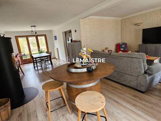 Maison à vendre 287 000 € 5 pièces 4 chambres 131 m² 540 m² de terrain Saint Laurent de Brevedent 76700