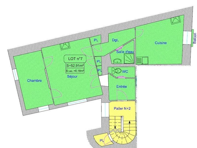 Maison à louer, 53m², NANTES