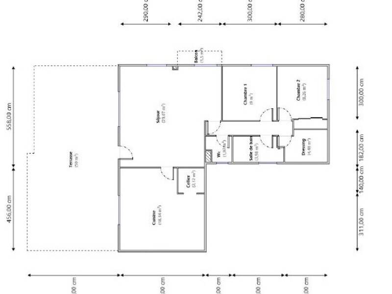 Maison à louer, 81m², NICE