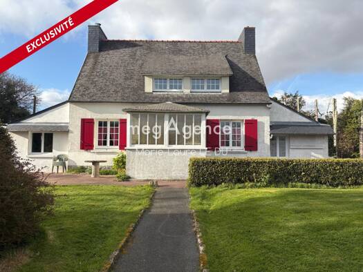 Maison à vendre 152 000 € 6 pièces 3 chambres 96 m² 3 430 m² de terrain La Feuillée 29690