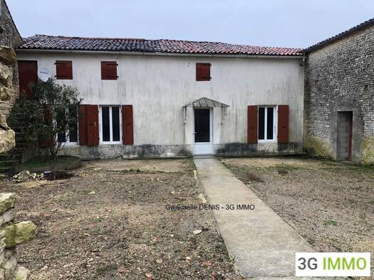 Maison à vendre 49 000 € 1 pièce 1 chambre 300 m² 623 m² de terrain Haimps 17160