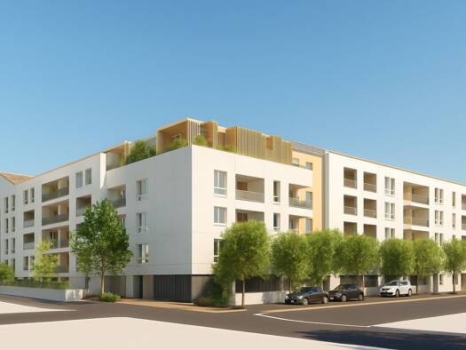 Appartement à vendre - neuf 209 000 € 2 pièces 1 chambre 42 m² Le Castelier-Les Hirondelles-La Grange Istres 13800