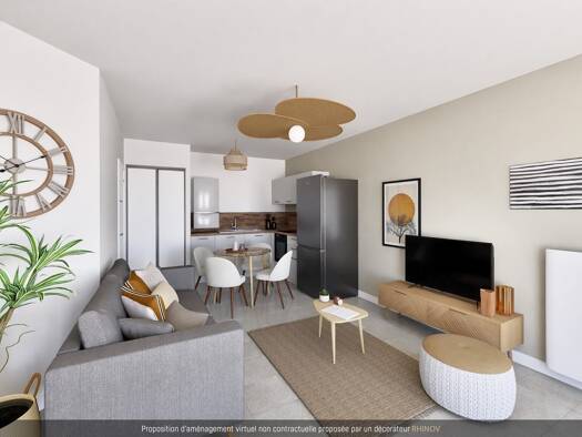 Appartement à vendre 230 000 € 2 pièces 58,4 m² 1er étage Arènes-Allées Marines Bayonne 64100