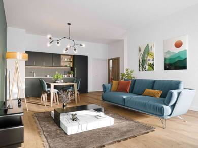 Appartement à vendre - Neuf 224 500 € 2 pièces 1 chambre 43 m² Étage 1/2 Lully 74890