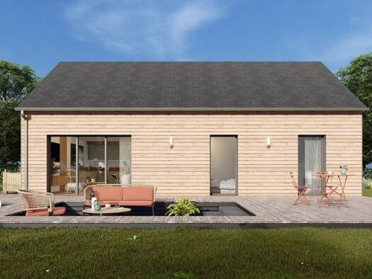 Terrain avec maison neuve à vendre 234 830 € 5 pièces 3 chambres 79 m² 495 m² de terrain Lavau-sur-Loire 44260