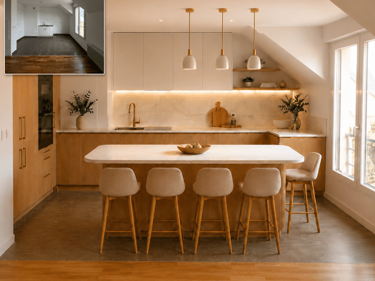 Appartement à vendre - Première occupation 449 000 € 4 pièces 3 chambres 74,81 m² Étage 5/5 Conservatoire Châtillon 92320