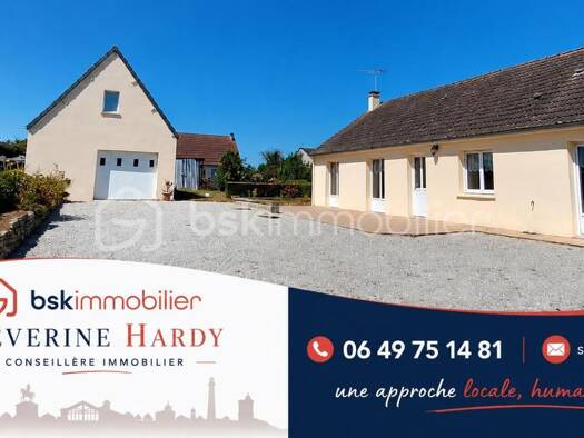 Maison à vendre 245 000 € 5 pièces 3 chambres 100 m² Varouville 50330