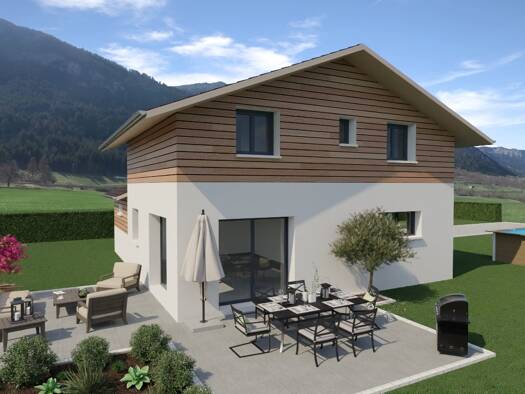 Terrain avec maison neuve à vendre 391 800 € 5 pièces 4 chambres 94 m² 436 m² de terrain Allinges 74200
