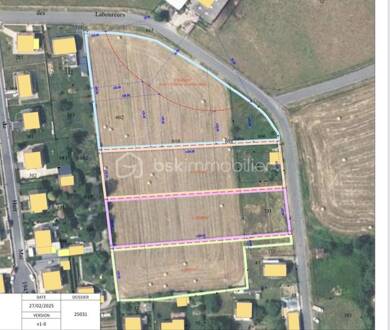 Terrain constructible viabilisé à vendre 55 000 € 2 900 m² de terrain Nouvion-sur-Meuse 08160