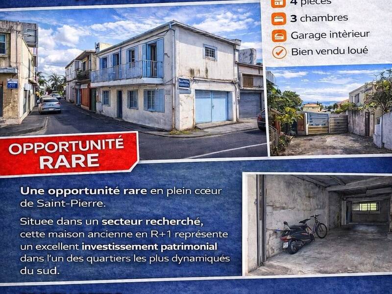 Maison à vendre, 100m², SAINT PIERRE