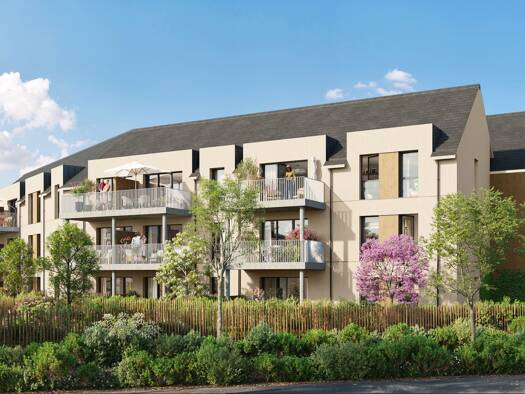 Appartement à vendre - Neuf 247 000 € 3 pièces 2 chambres 63,9 m² 2ème étage La Chesnaie Les Ponts-de-Ce 49130