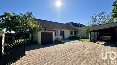 Maison de plain-pied à vendre 299 000 € 5 pièces 4 chambres 101 m² 526 m² de terrain Pressoir-Prompt-Bas Coudray Corbeil-Essonnes 91100