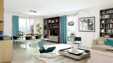 Appartement à vendre 152 000 € 2 pièces 1 chambre 40 m² 1er étage Pentagone La Roche-sur-Yon 85000