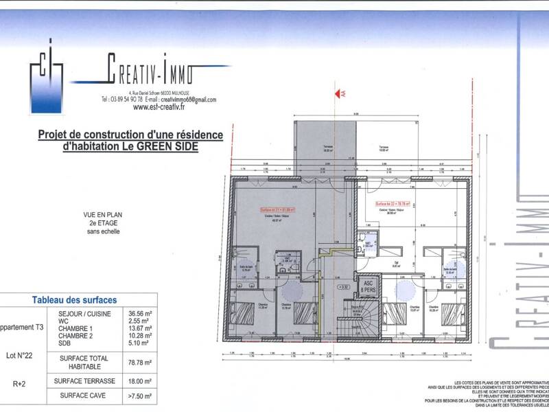 Maison à vendre, 79m², MULHOUSE