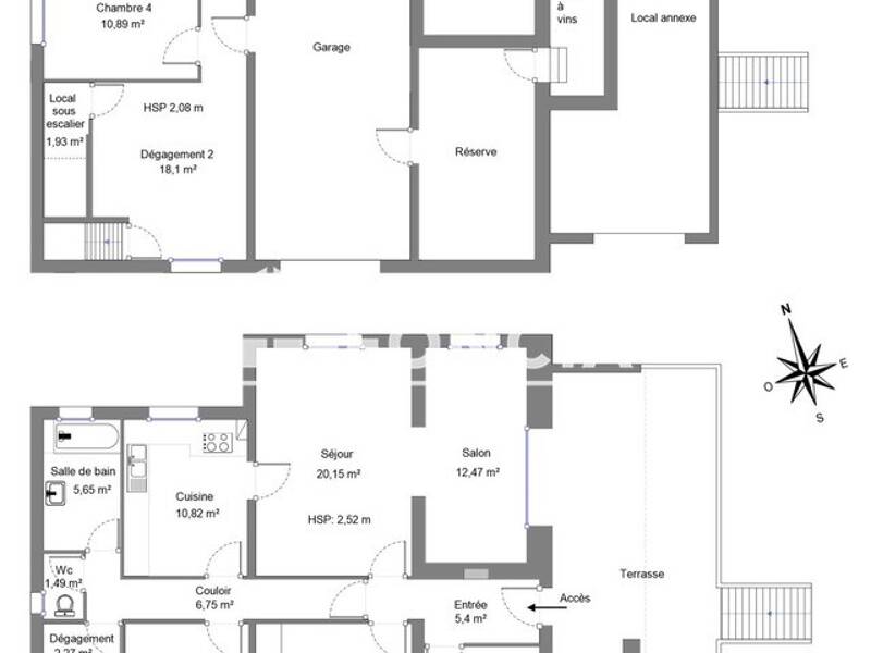 Maison à louer, 140m², MONTAREN ET SAINT MEDIERS