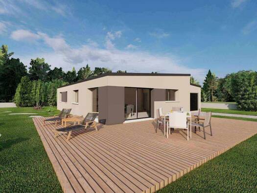 Terrain avec maison neuve à vendre 144 910 € 4 pièces 3 chambres 81 m² 700 m² de terrain Saint-Pierre-du-Regard 61790