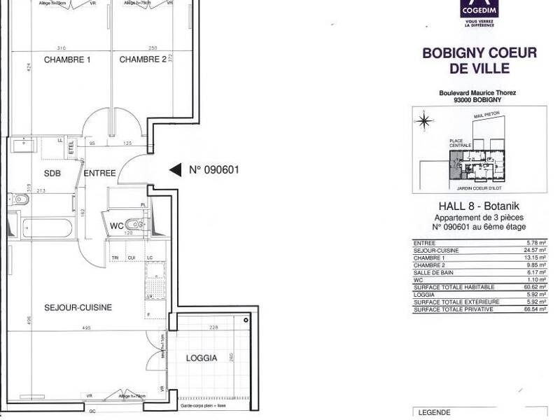 Maison à louer, 60m², BOBIGNY