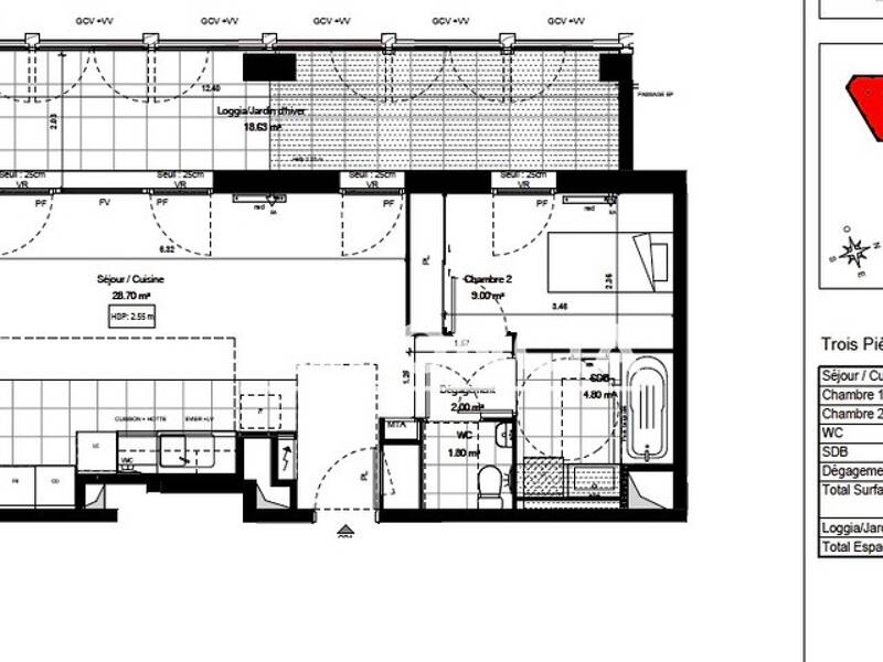 Maison à louer, 58m², BORDEAUX