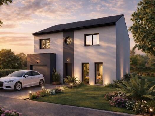 Terrain avec maison neuve à vendre 310 000 € 5 pièces 4 chambres 107 m² Pange 57530