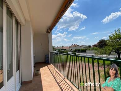 Appartement à vendre 119 000 € 3 pièces 2 chambres 57,5 m² Étage 1/2 Sud Feurs 42110