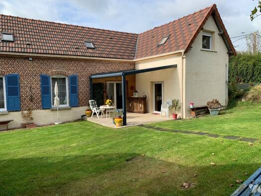 Maison à vendre 157 800 € 5 pièces 2 chambres 95 m² 2 140 m² de terrain Maricourt 80360