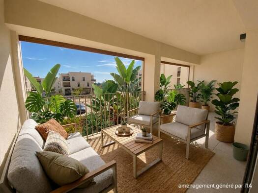 Appartement à vendre 200 000 € 2 pièces 1 chambre 41 m² 4 étages Périphérie Ouest et Sud Mauguio 34130