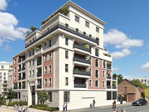 Appartement à vendre - neuf 216 275 € 1 pièce 32,5 m² 4ème étage Bd Gallieni Villeneuve-la-Garenne 92390