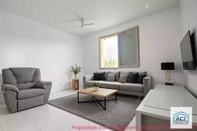 Appartement à vendre 230 000 € 3 pièces 2 chambres 65 m² RDC Luzinay 38200