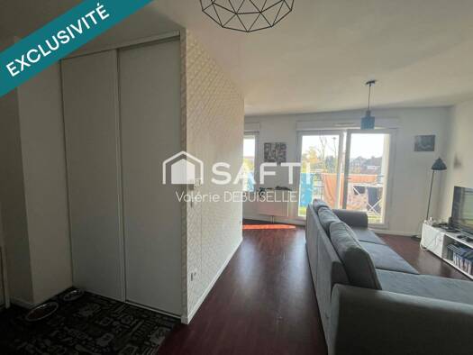 Appartement à vendre 103 000 € 3 pièces 1 chambre 44 m² Étage 2/2 Faubourg d'Esquerchin Douai 59500